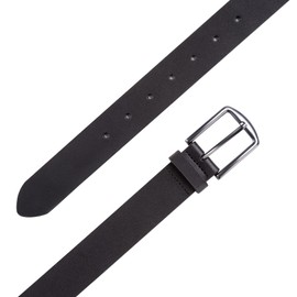 KM Legend mens Leather - Classic & Fashion for Work Business and CasualBelt, Crocodile Black, 40