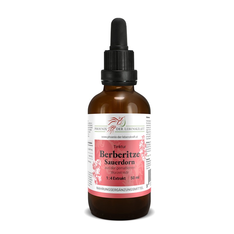 Barberry / Sorthorn Tincture 50 ml, Berberis Vulgaris, 1:4 Extract,
