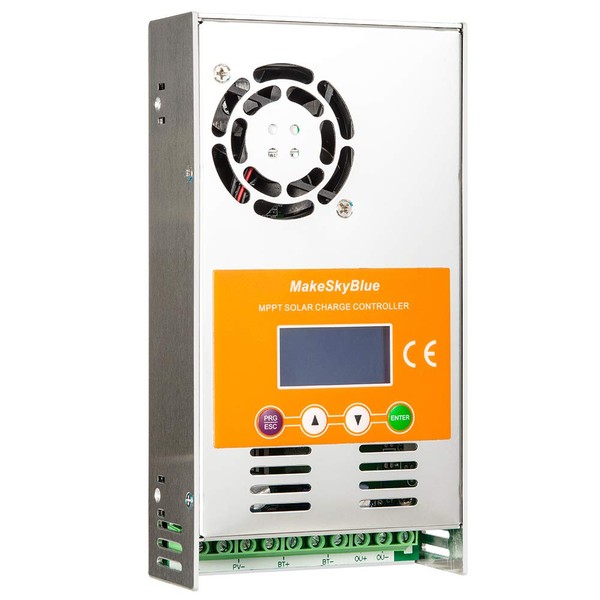 MakeSkyBlue MPPT Charge Controller 60 Amp 48V LCD Display Max