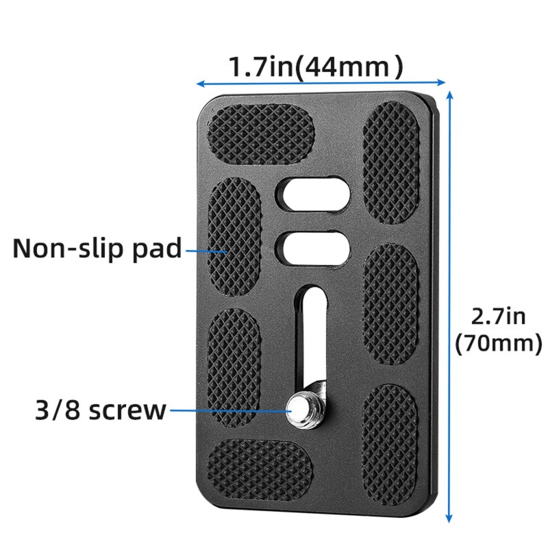 Universal Low center of gravity tripod panoramic head With Quick