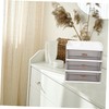 CAXUSD Office Storage Box Multi Makeup Organizer Tabletop Storage Case