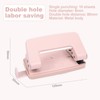 2 Hole Paper Punch,Metal Two-Hole Punch,2 Holes Puncher for File