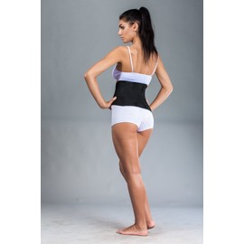 LOREY-LU10077 Breathable Back Support Elastic Mesh Size L Black