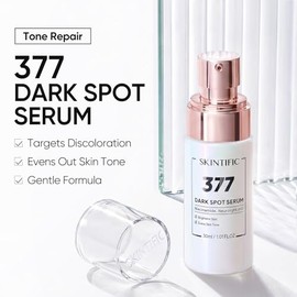 SKINTIFIC Dark Spot - Suero iluminador, suero facial de niacinamida para tono de piel desigual e hiperpigmentación, suero hidratante ligero para piel 