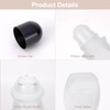 Kesell 2pack 50 ml/1.7oz Refillable Roll On Bottles with Plastic