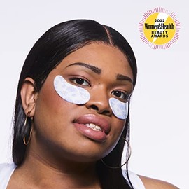 Pacifica Beauty | Máscara reutilizable debajo de los ojos | 100% silicona | Sellado al aspiradora y efecto de levantamiento | Minimiza las líneas finas + arrugas | Combínalo con suero | Lata de almacenamiento incluida | Vegano + última intervensión de crueldad animal