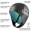 BUDDYSWIM Neoprene Swimming Cap 2 mm Open Water Swimming with