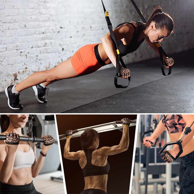 RYMNT Minimal Workout Gloves,Short Micro Weight Lifting Gloves Grip Pads
