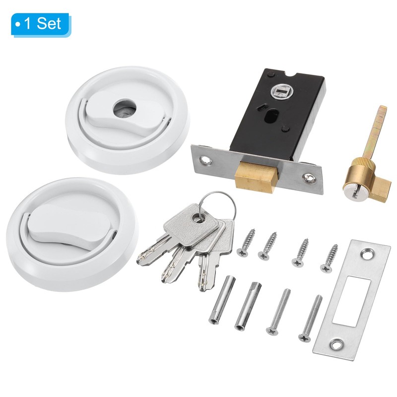 PATIKIL Stainless Steel Deadbolt Lock, Single Cylinder Dead Bolt Locks