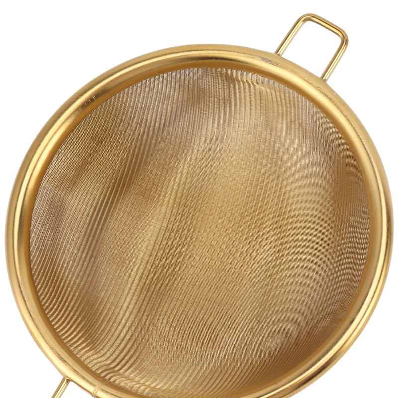 Tea Strainer with Handle Easy To Clean Large Capacity Stainless
