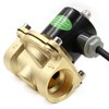Baomain Brass Electric Solenoid Valve 1 inch DC 12V Water