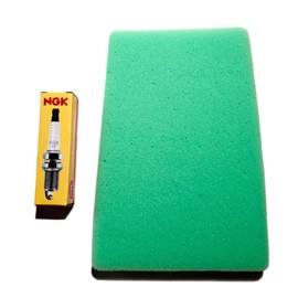 Spree compatible replacement for Yamaha Raptor 50 80 YFM50 YFM80 ATV air filter WITH SPARK PLUG