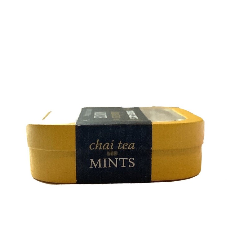 Trader Joe's Chai Tea Infused Breath Mints 1.2oz Tin 2