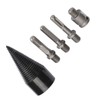 5Pcs Firewood Log Splitter Drill Bit Steel Wood Splitting Logs
