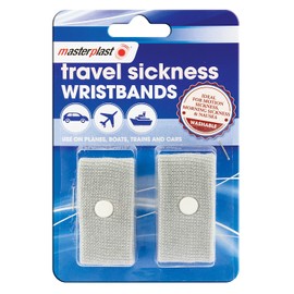 MASTERPLAST® Travel Sickness Comfort Wristbands Pack of 2