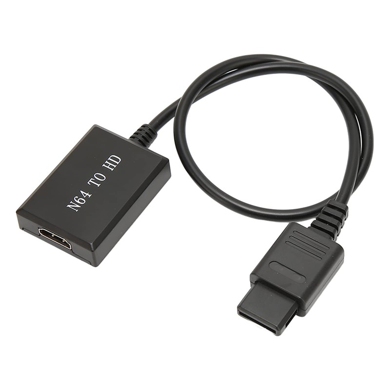 Eacam Video Game Converter, with Plug and Play, Outputs AV