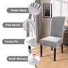 Alishomtll Dining Chair Covers Set of 4 Stretch Velvet Chair