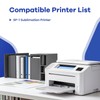 RumbaRex SP01 SP-1 Sublimation Ink Cartridge 4-Pack SP01BKS SP01CS SP01MS