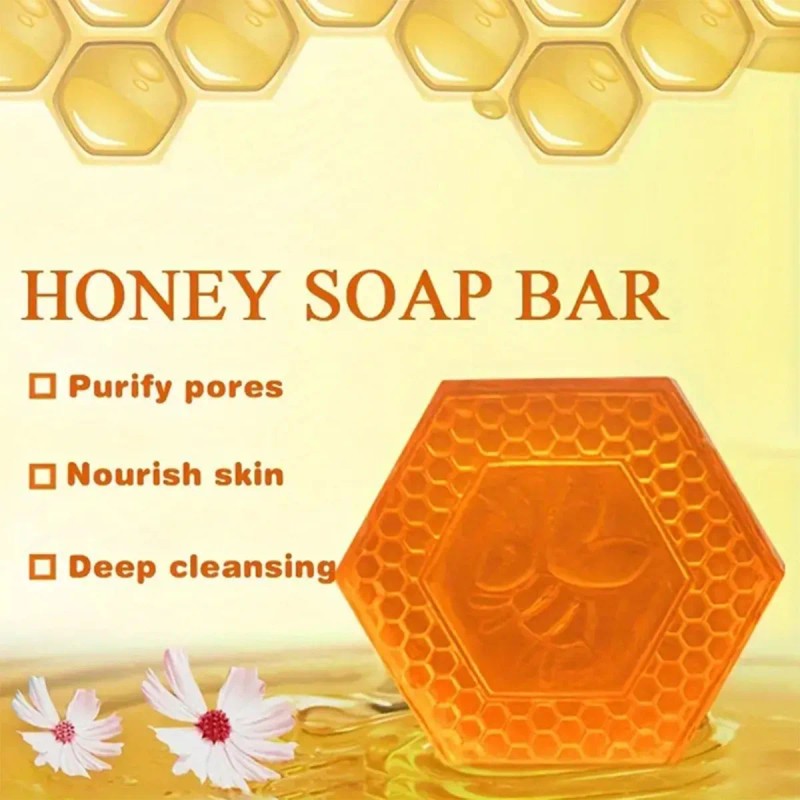 Jabón W Con Miel De Cúrcuma Hecho A Mano, Que