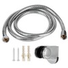 G1/2in Thread Handheld Shower Head High Pressure Square Shower Sprayer