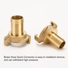 oumuik Coupling (3/4 inch) quick coupling hose piece, high pressure
