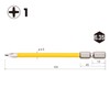 VESSEL USB 161100 Bit with Coated Tube Electric Ball Grip