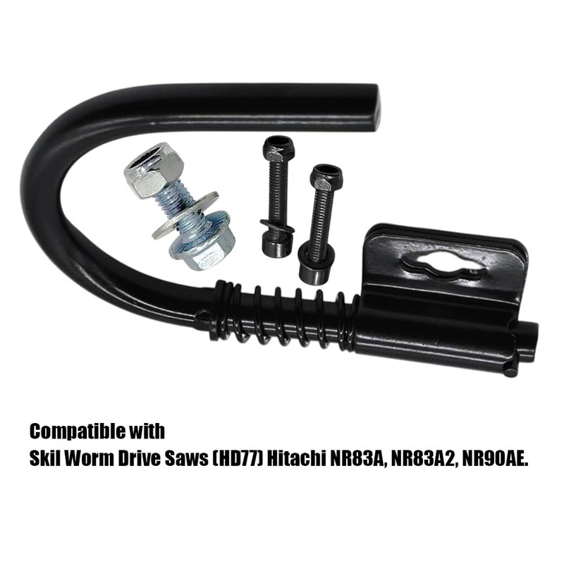 1 Pack M745RB "U" Spring Loaded Rafter Round Retractable Hook,