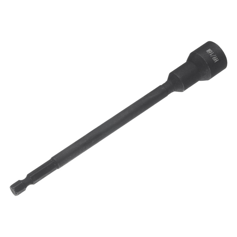 sourcing map Magnetic Nut Driver 9/16" x 1/4" Long Quick