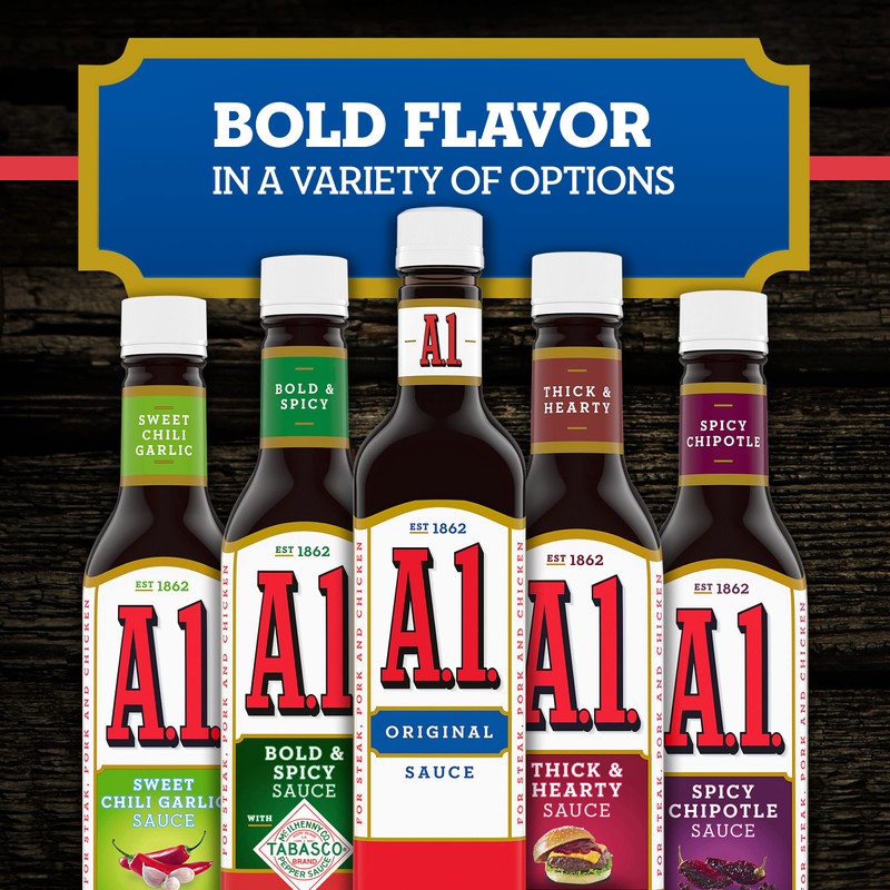 A.1. Original Steak Sauce (24 ct Casepack, 5 oz Bottles)