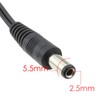 kenable 2.5mm x 5.5mm DC Connector Lead Male to Male