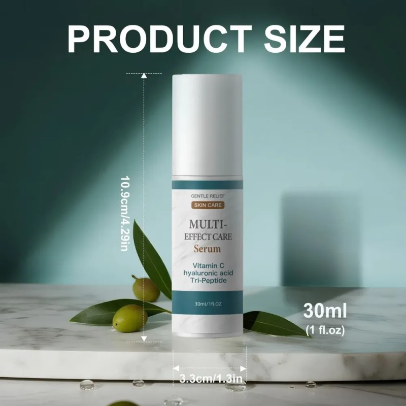 Sérum Facial Con Vitamina C, Péptidos Hidratantes Y Bhcp