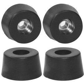 LIKIER Rubber Feet 192310GS Air Compressor Isolator Pads, Replacement Rubber Isolator Feet for Many Compressors, Generators, Pressure Washers and Speaker Cabinets, Pack of 4
