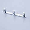 Aothpher Brass Bathroom Towel Hook Rail/Rack with 3 Hangers Wall
