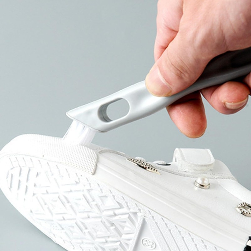 Cepillo de Limpieza para Zapatos Gatuida Mango Largo Doble Cara