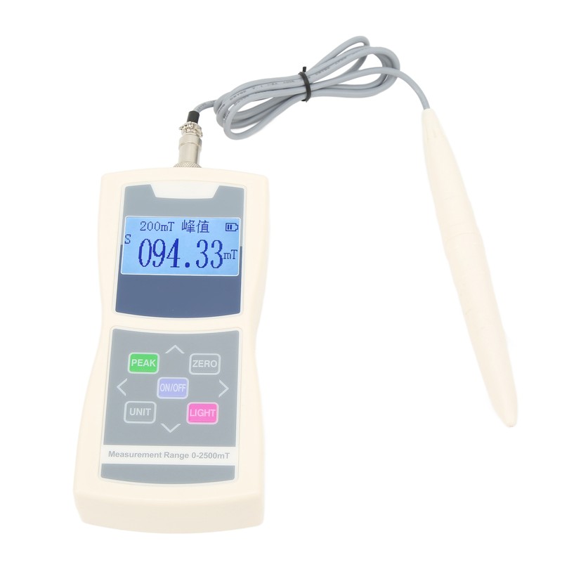 Surface Magnetic Field Detector High Accuracy Handheld Gauss Meter Digital