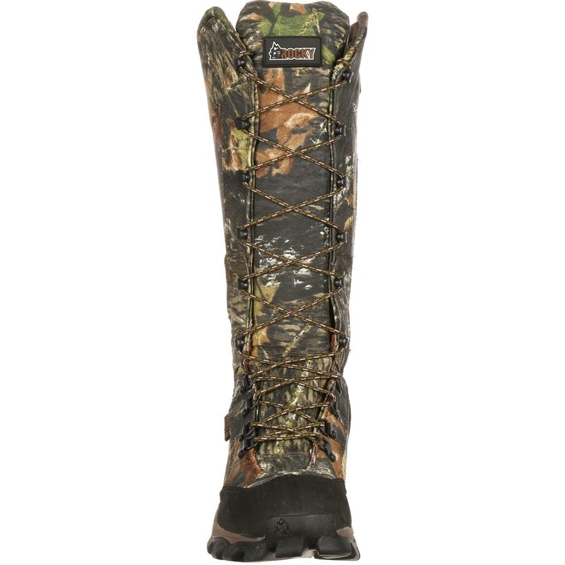 ROCKY Lynx Waterproof Snake Boot, Mossy Oak Break Up, Size
