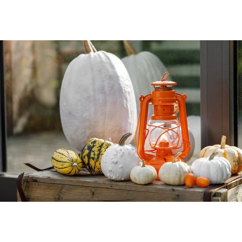 Petroleum Storm Lamp Feuerhand 276 Orange
