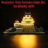 MENZAVA Light Set Compatible with 21060 Castle Himeji Architecture -