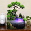 Indoor Relaxation Desktop Fountain Waterfall, Zen Meditation Indoor Waterfall Feature