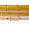 Piivos Dog Crate 30 Inch, Copper Gold Dog Kennel |