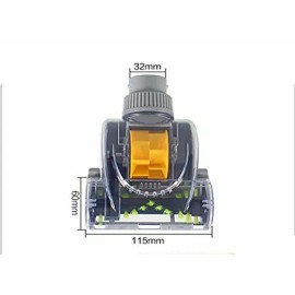 GIBTOOL 1.25 Inch (32mm) Vacuum Cleaner Air Suction Driven Attachment Brush Mites Tool "