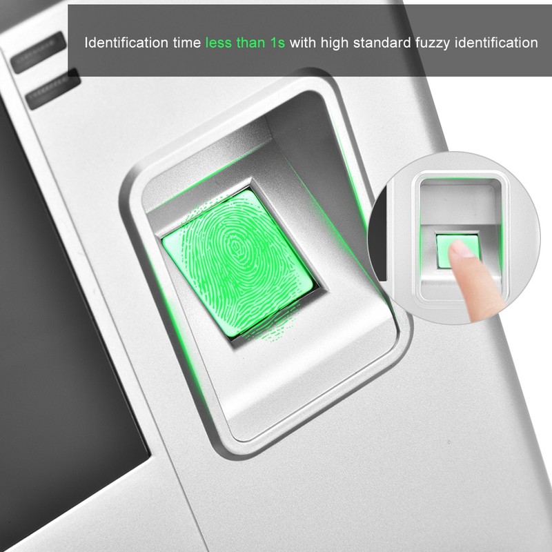 TCP IP Fingerprint Password Attendance Machine Employee Attendance Recording