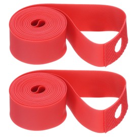 sourcing map 2pcs Bicycle Rim Strip 29" x 18mm PVC Bike Tire Liner Bicycle Wheel Rim Tape Inner Tube Tape Anti-Scratched Guard Cushion Pad Protector for Road MTB Mountain Bike