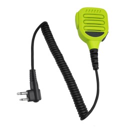 PZYPYM Radio Hand Mic Cp200d Remote Speaker Microphone Mike Portable Lapels for Motorola pmmn4013a rdu4100 rdu4160d rmm2050 rmu2040 rmu2080d rmv2080 cp200d Walkie Talkie (Green)