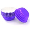 Mombake Standard Purple Foil Cupcake Cases Liners Muffin Baking Cups