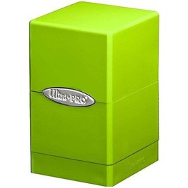 Ultra Pro E-84179 Satin Tower Deck Box-Lime Green