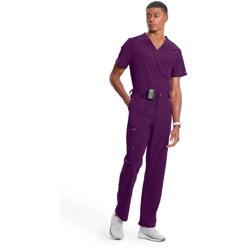 Cherokee Infinity Men's Scrub Pants Modern Fit 6 Pockets Tapered