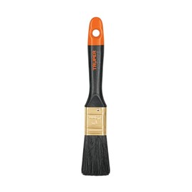 Truper Expert BRT-1X, Brocha de cerdas Naturales, Mango de plástico, 1"