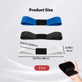 Lyivisk Pack of 3 Golf Swing Band, Golf Training Auxiliary Swing Arm Belt, Golf Training Aids for You Your Swing Posture, Improve Your Swing Posture