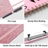 Clipboard Folio with Storage Clipboards Padfolio Notebook for Letter Size